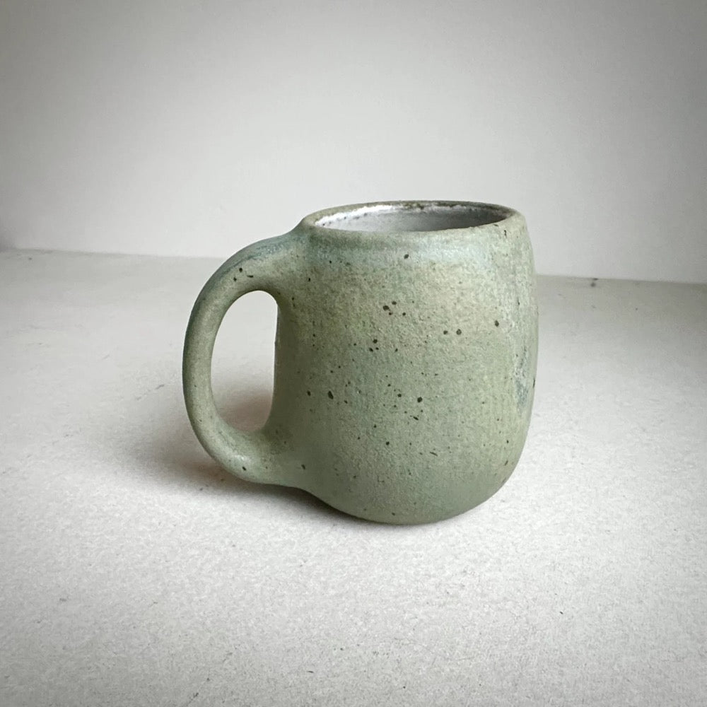 MADE TO ORDER Aged Green Mug 16oz, ceramic, pottery, handmade, coffeemug, coffee mug cup, handmademug