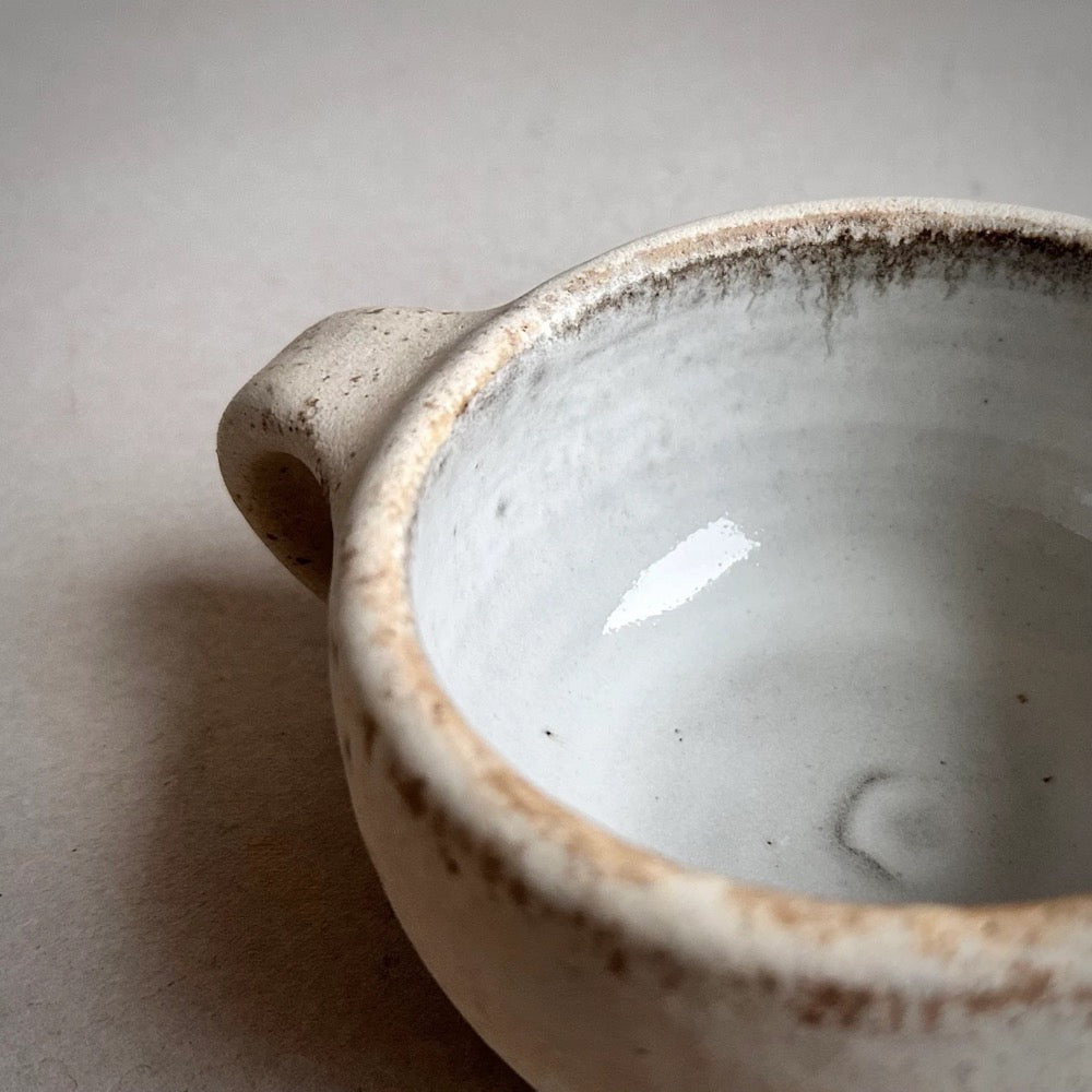 MADE TO ORDER Round Mug Cream 11-12oz, ceramic, pottery, handmade, coffee, cafe, cappuccino, potterymug