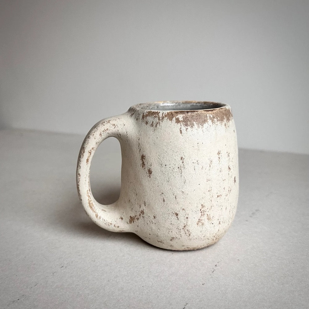 MADE TO ORDER Cream Mug 16oz, ceramic, pottery, handmade, coffeemug, coffee mug cup, handmademug