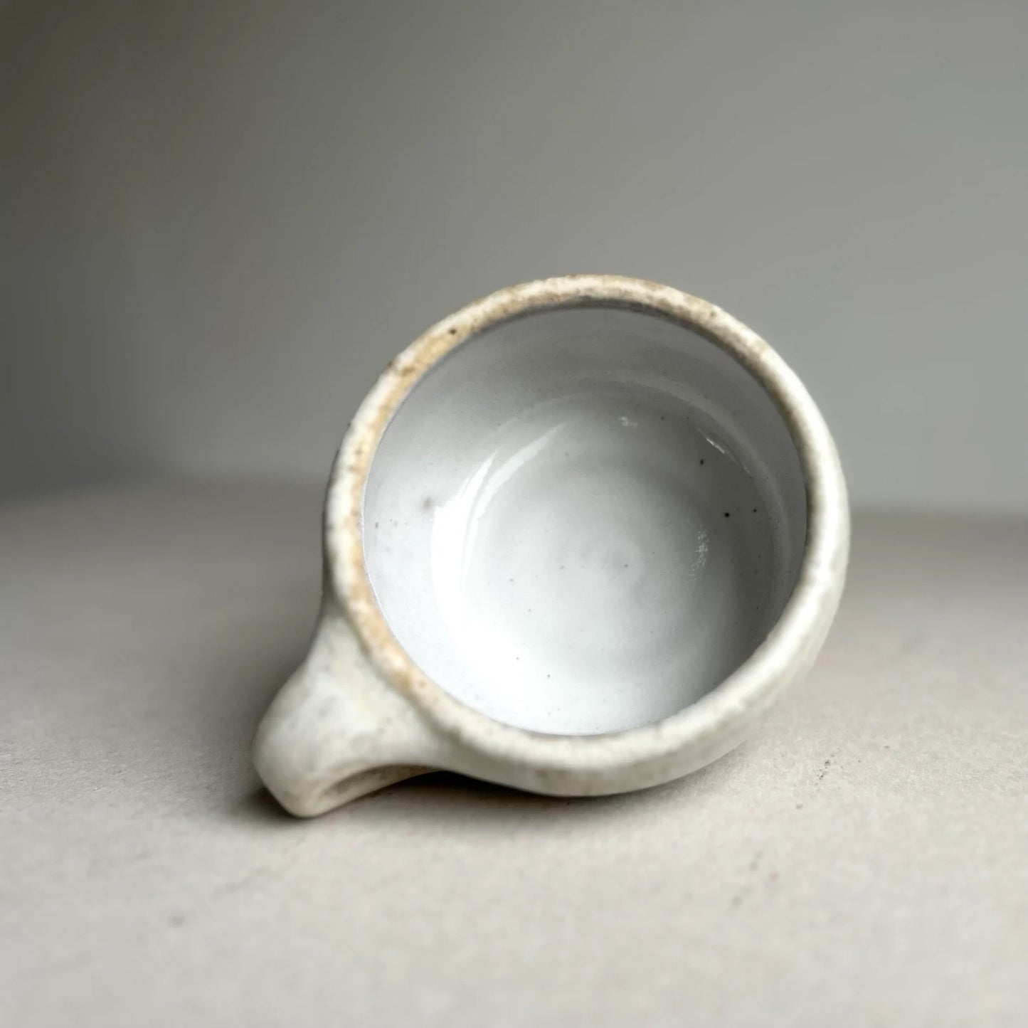 MADE TO ORDER Round Mug White 11-12oz, ceramic, pottery, handmade, coffee, cafe, cappuccino, potterymug
